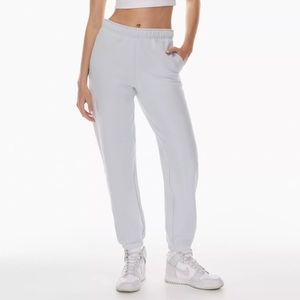 Aritzia TNA Cozy Fleece Boyfriend Basic Sweatpant